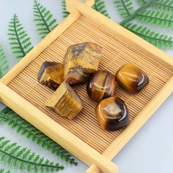 Tiger Eye Charm Bracelet Gemstone Jewelry Bead Bracelet Protection Crystals Bracelet