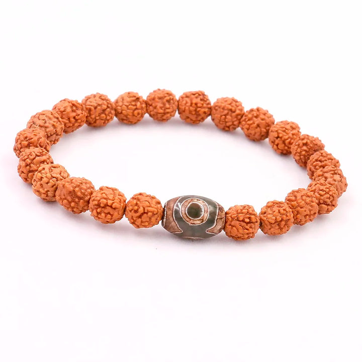Buddha Bracelet Lucky Eye Rudraksha Seed Beads Charms Bracelet