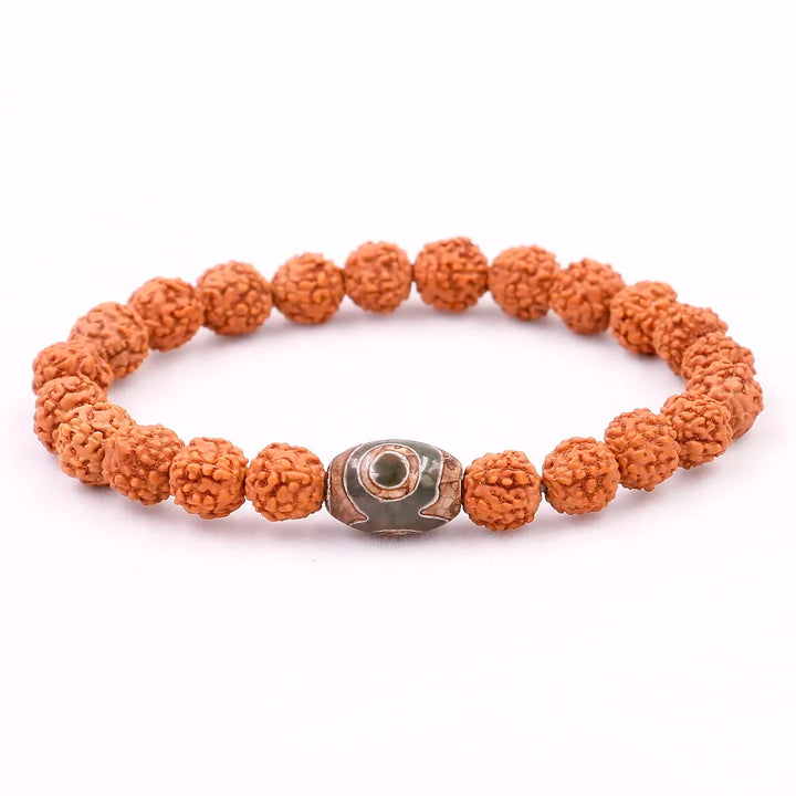 Buddha Bracelet Lucky Eye Rudraksha Seed Beads Charms Bracelet