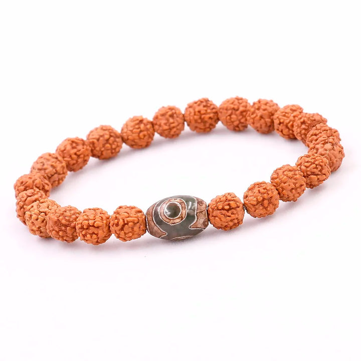 Buddha Bracelet Lucky Eye Rudraksha Seed Beads Charms Bracelet