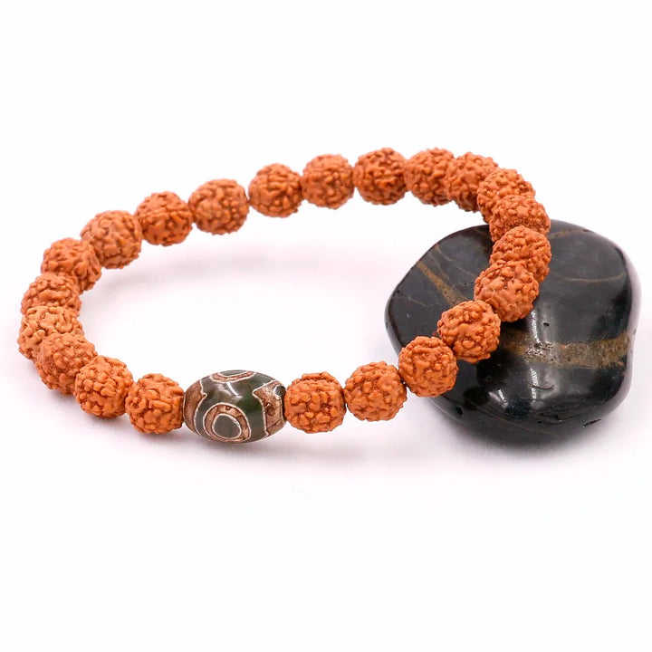 Buddha Bracelet Lucky Eye Rudraksha Seed Beads Charms Bracelet