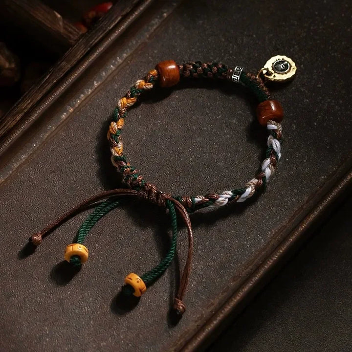 Handmade Tibetan Knot Bracelet Charm Lucky Rope Chain Good Luck Charm Bracelet