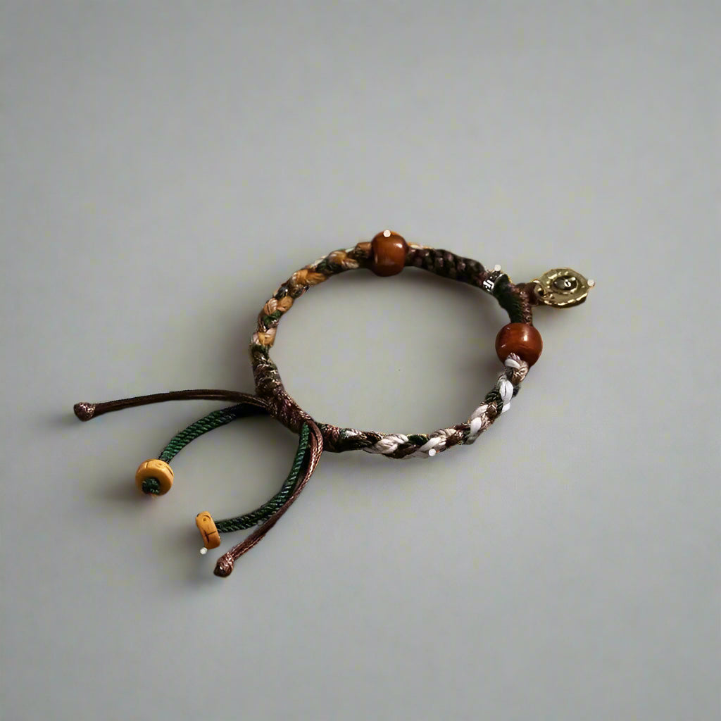 Handmade Tibetan Knot Bracelet Charm Lucky Rope Chain Good Luck Charm Bracelet