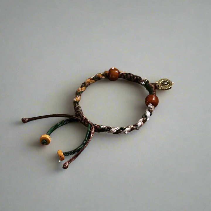 Handmade Tibetan Knot Bracelet Charm Lucky Rope Chain Good Luck Charm Bracelet
