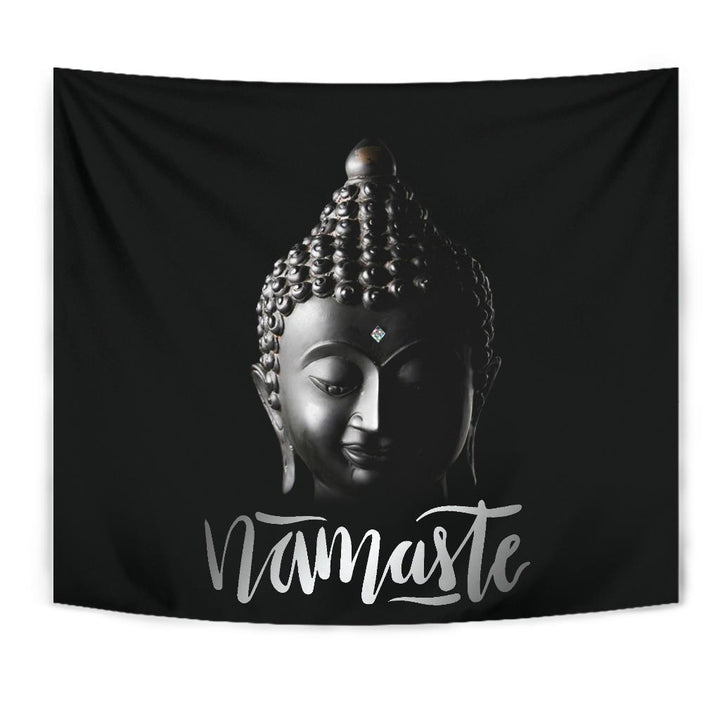Black Buddha Tapestry