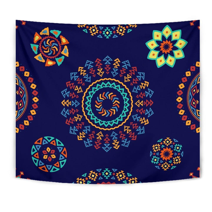 Colorful Circles Tapestry