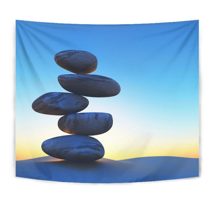 Blue Stones Tapestry