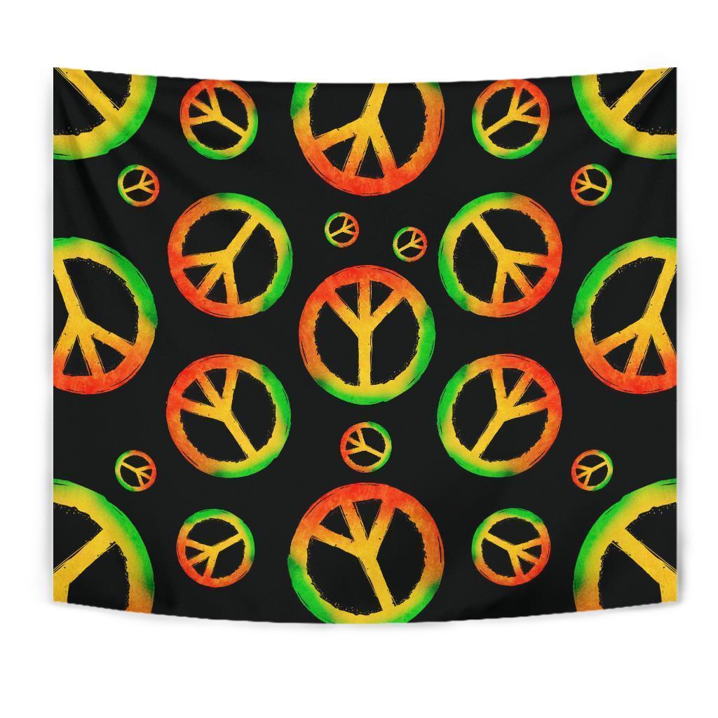 Black Peace Tapestry