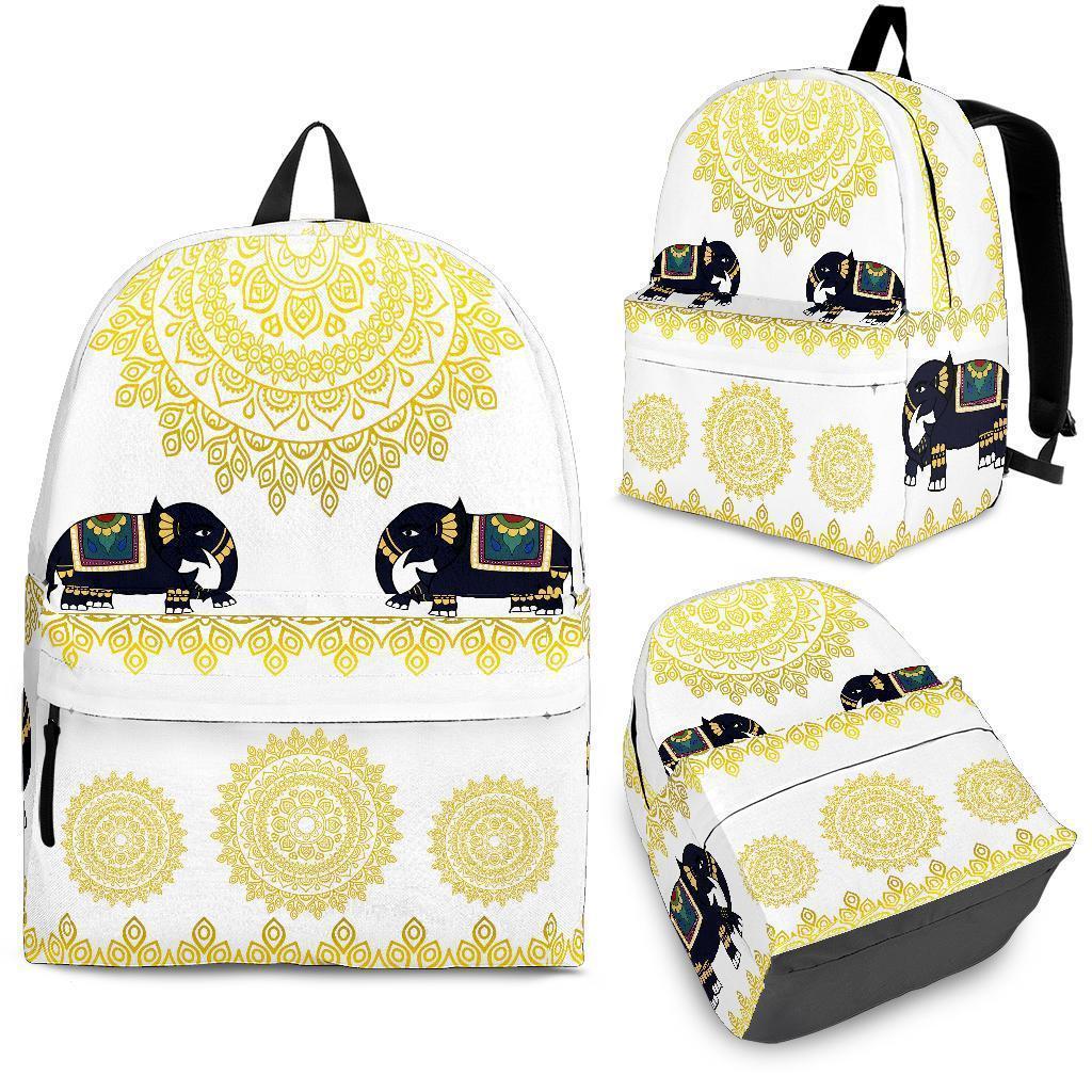 Elephant Mandala Backpack