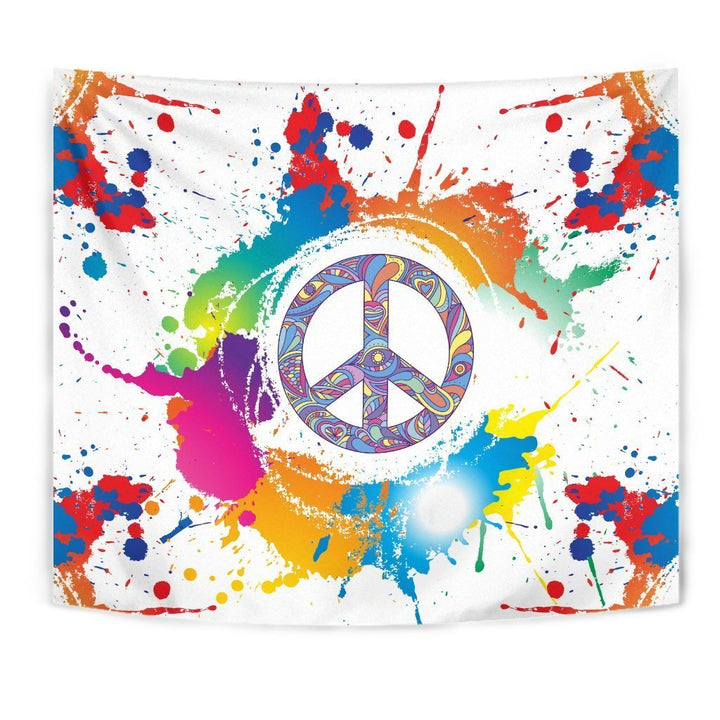 Peace Paint Tapestry