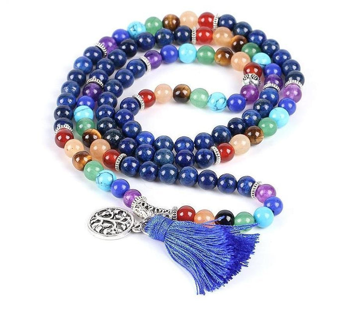 108 Mala Prayer Beads Bracelet Tree Of Life Reiki Bracelet