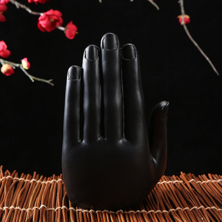 Feng Shui Buddha Sculpture Figurine Hand Monk Buddha Statue