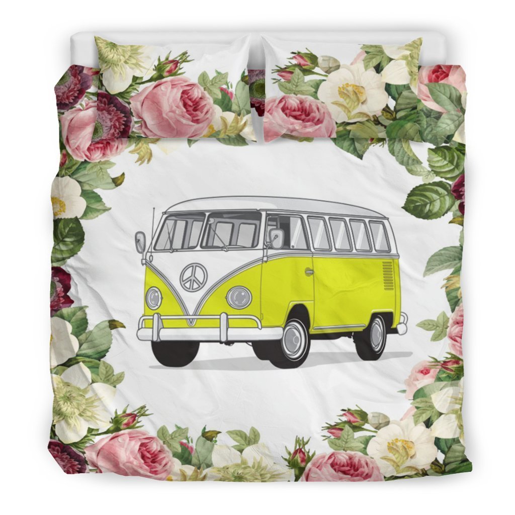 Simple Floral Bedding Set