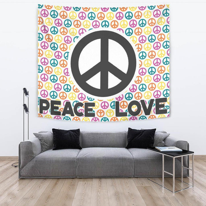 Peace and Love Tapestry