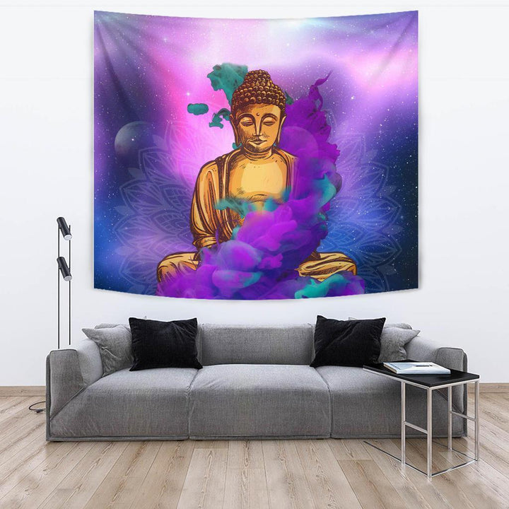 Purple Buddha Tapestry