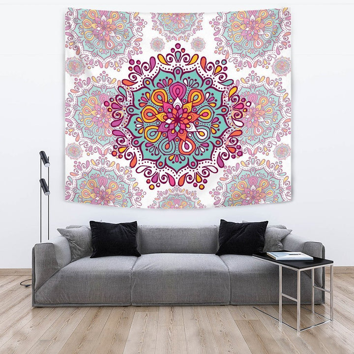 Mandala Colorful Tapestry