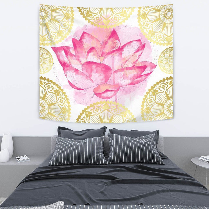 Flower Mandala Tapestry