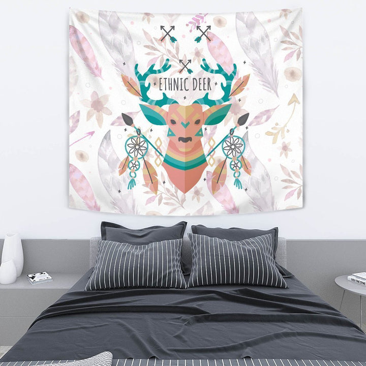 Ethnic Deer Tapestry