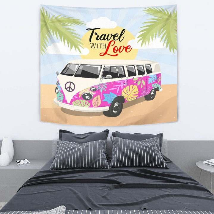 Travel with Love Tapestry