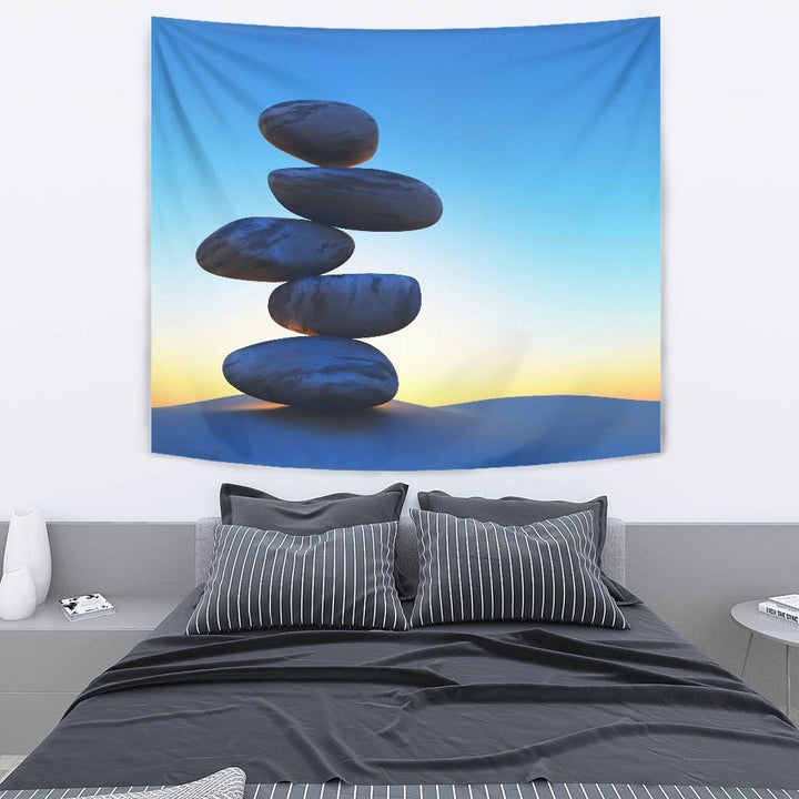 Blue Stones Tapestry