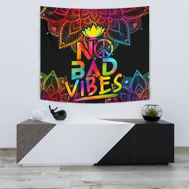 No Bad Vibes Tapestry