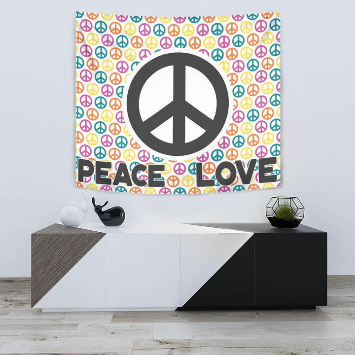 Peace and Love Tapestry