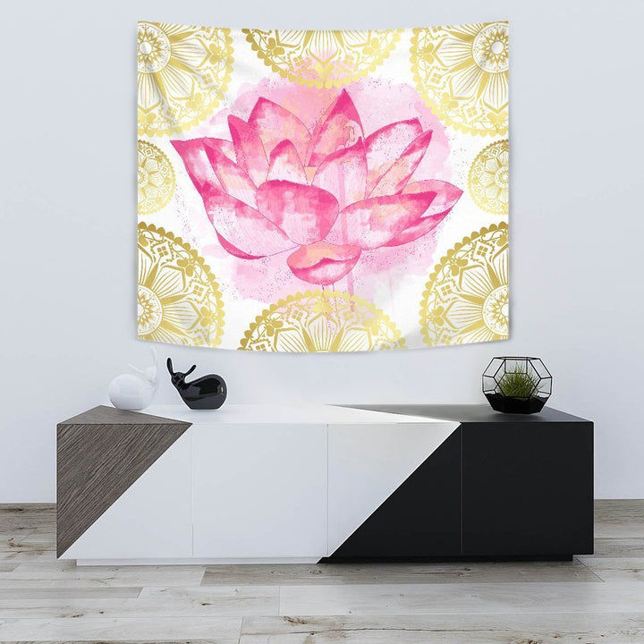Flower Mandala Tapestry
