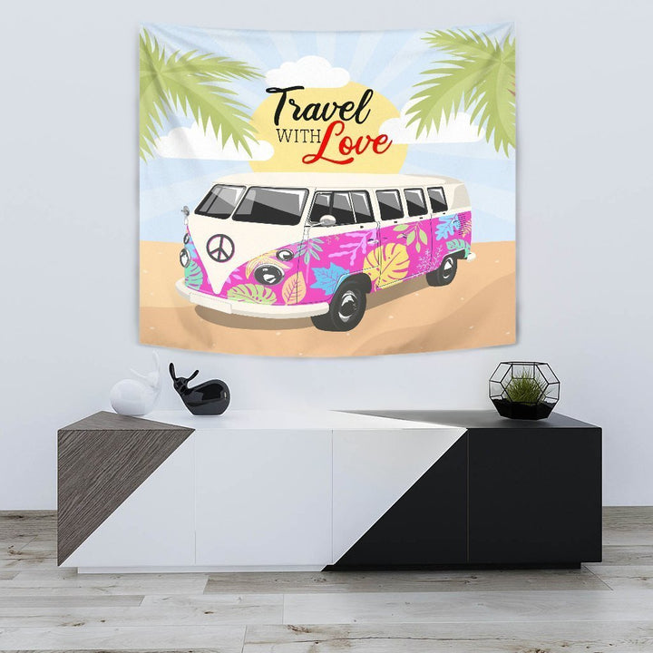 Travel with Love Tapestry