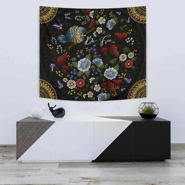 Beautiful Flowers Tapestry