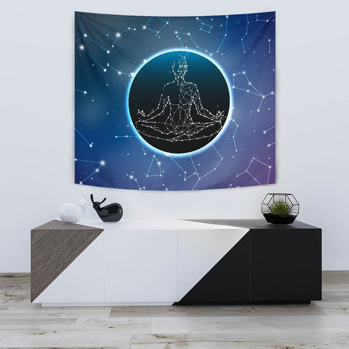Buddha Galaxy Tapestry