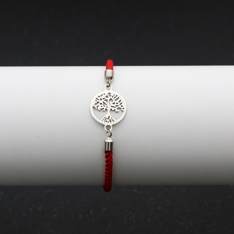 Lucky Rope Friendship Tree of Life Bracelet Charm Matching Bracelet