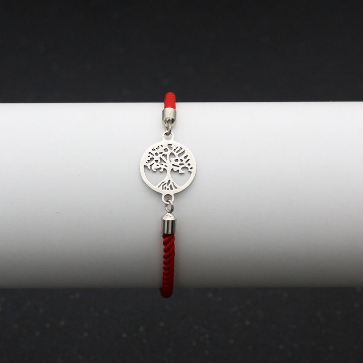 Lucky Rope Friendship Tree of Life Bracelet Charm Matching Bracelet