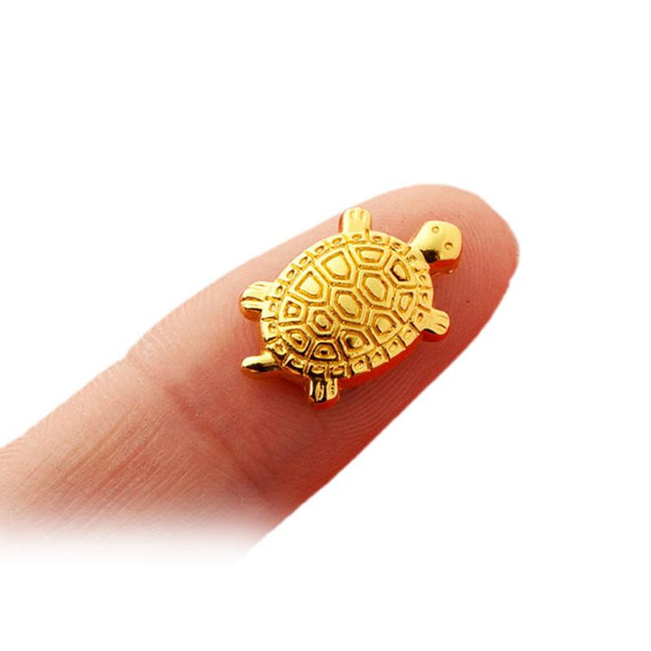Feng Shui Golden Money Turtle Miniature Tortoise Good Luck