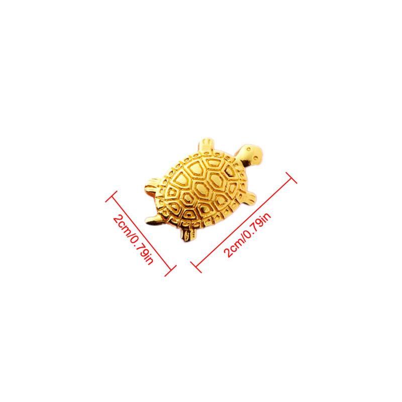 Feng Shui Golden Money Turtle Miniature Tortoise Good Luck
