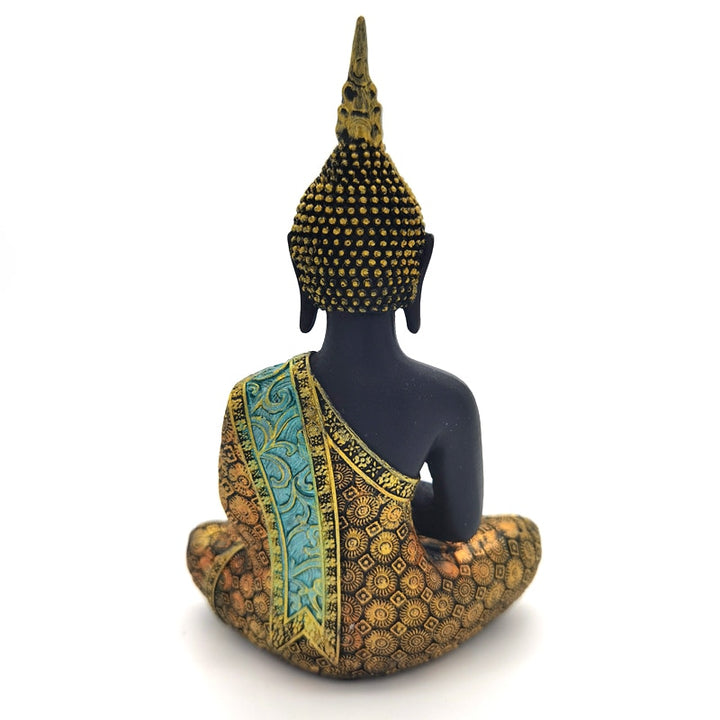 Hindu Buddha Statue Figurine Resin Miniature Figure