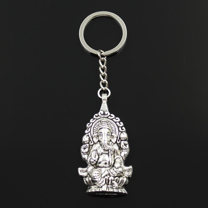 Elephant Keychain Symbol Ganesha Buddha Keychain