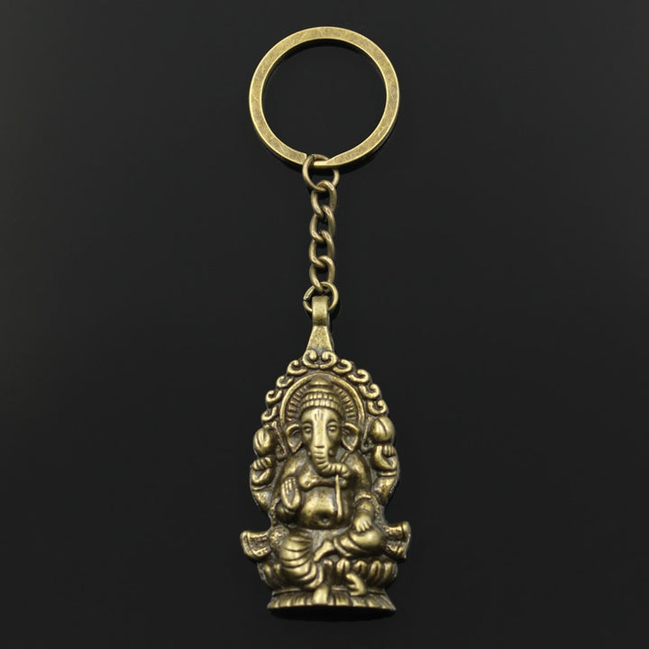 Elephant Keychain Symbol Ganesha Buddha Keychain
