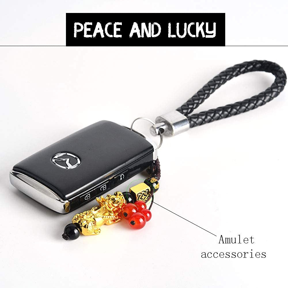 Car Key Pendant Pixiu Keychain Good Luck Lucky Charm