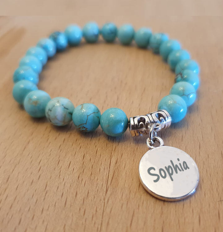 Beautiful Birthstone Name Bracelets Custom Engraving Bracelets