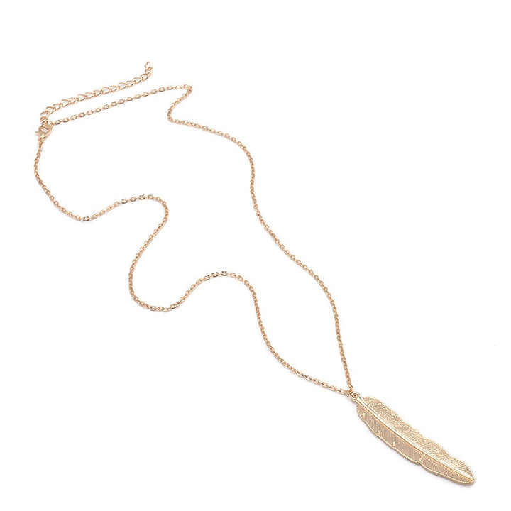Feather Women Necklace Spiritual Symbol Feather Necklace