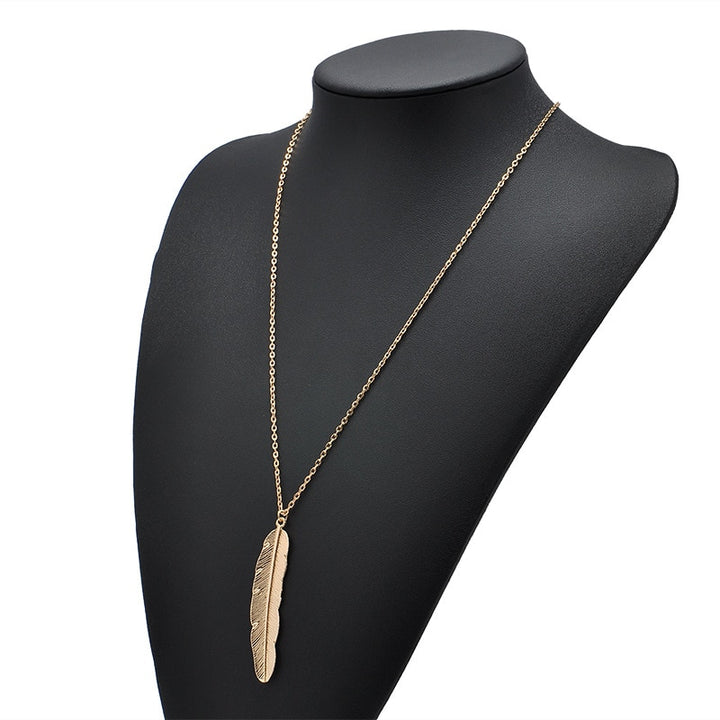 Feather Women Necklace Spiritual Symbol Feather Necklace