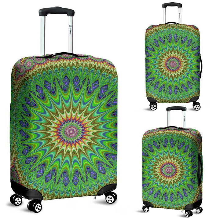 Colorful Mandala Design Luggage Cover