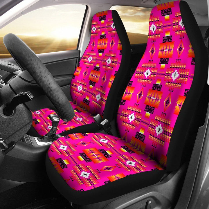 Seven Tribes Pink Car Seat Covers