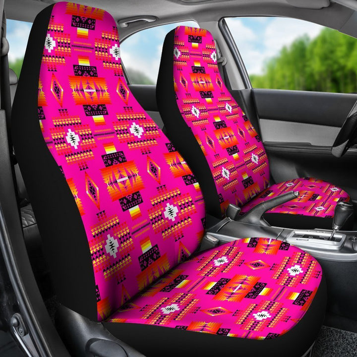 Seven Tribes Pink Car Seat Covers