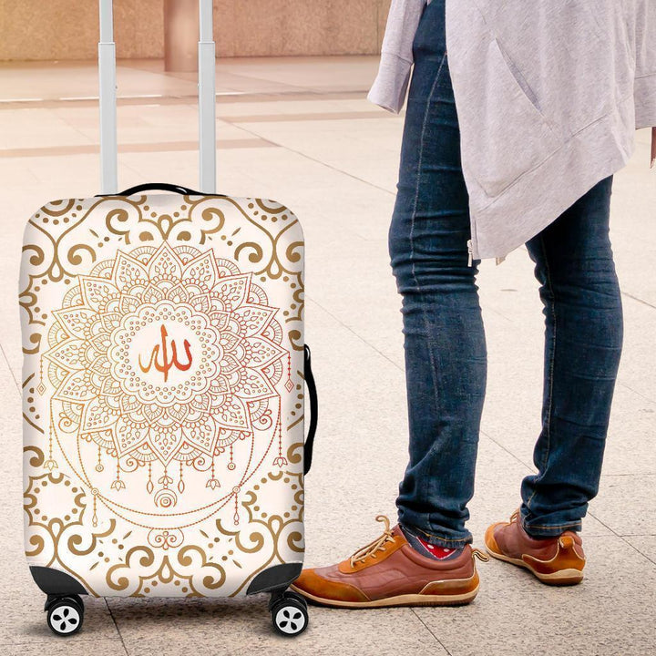 Simple Design Mandala Luggage Cover
