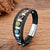 Bohemian Ethnic Chakra Bracelet Bangle Men Women Multi-Layer Braided Leather Jewelry