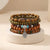 Ethnic Wood Bead Zen Style Bracelet Unisex
