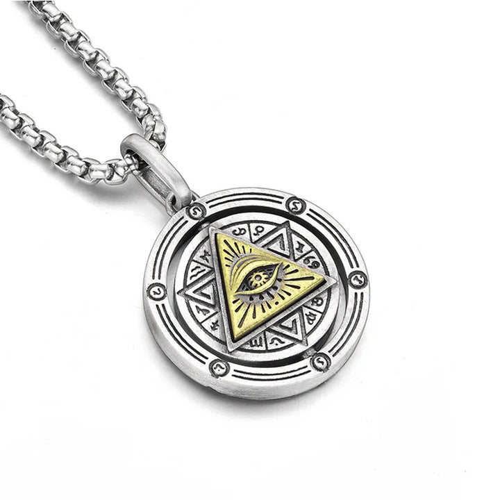 Eye of Horus Necklace Evil Eye Charm Protection Ancient Egypt Pendant Necklace