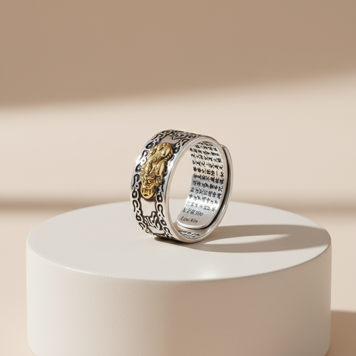 Feng Shui Ring Traditional Chinese Pixiu
