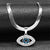 Evil Eye Choker Necklace Crystal Style Silver Gold Plated Jewelry Necklace